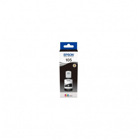 Epson 105 EcoTank (C13T00Q140) Ink Refill Bottle, Black
