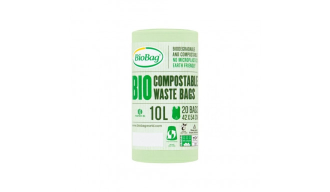 BioBag Compostable Garbage Bags 10L 42x54cm