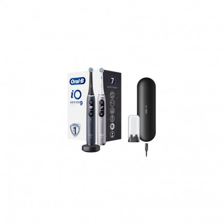 Oral-B iO Series 9 Duo Black Onyx/Rose Quartz Zahnbürste