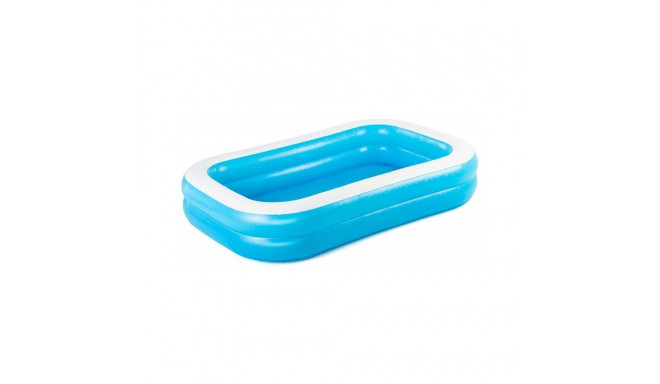 262 x 175 x 51 cm sinine ristkülikukujuline bassein