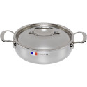 De Buyer Affinity Saucepot low with lid 24 cm