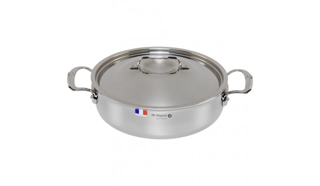 De Buyer Affinity madal kastmepott kaanega 28 cm