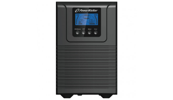 UPS POWERWALKER VFI 1000 TGB ON-LINE 1000VA 4X IEC C13 OUTLETS USB-B RS-232 LCD TOWER EPO