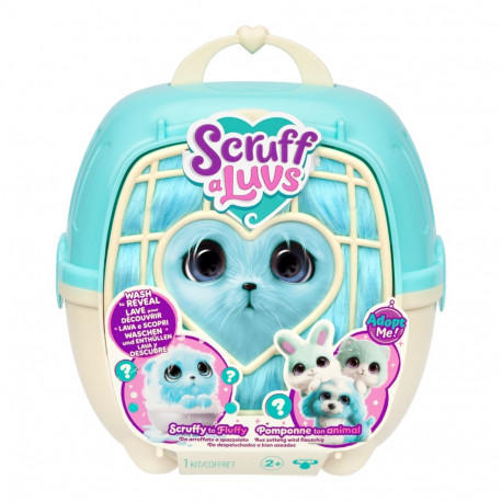 SCRUFF-A-LUVS pehme lemmikloom, sinine, 19 cm