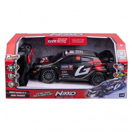 NIKKO Raadioteel juhitav Toyota GR #69 Rovanperä, skaala 1:18