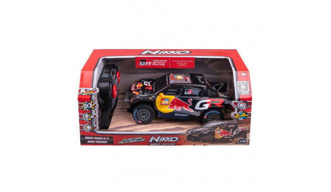 NIKKO Radio control vehicle Toyota GR Dakar #206 Lucas Moraes, scale 1:18