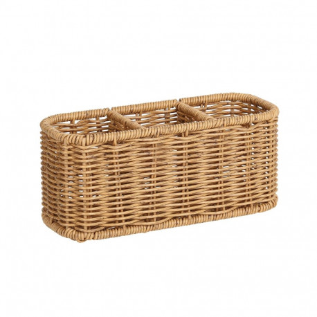 Basket BASILE 23x9xH10cm, natural
