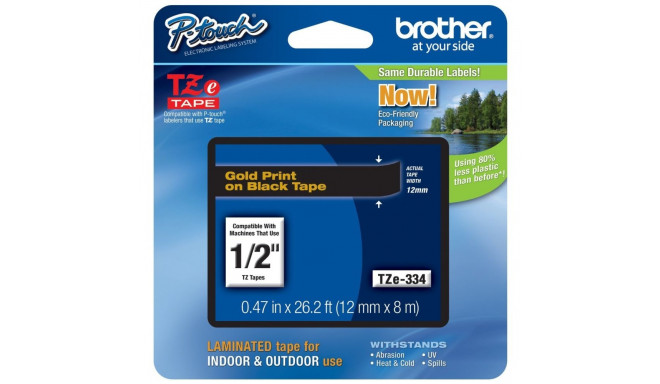 Brother etiketiprinteri lint TZe-334