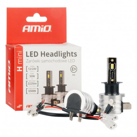 LED pirnid 2tk mini H3 50W 12-24V