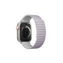 Uniq Revix strap for Apple Watch 1/2/3/4/5/6/7/8/SE/SE2 38/40/41mm - lilac and white