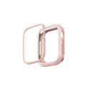 Uniq Moduo case for Apple Watch 4/5/6/7/8/SE/SE2 40/41mm - pink and white