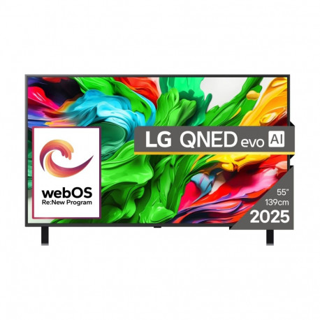 LG QNED AI 55QNED85A3C teler 139.7 cm (55") 4K Ultra HD nutiteler Wi-Fi must