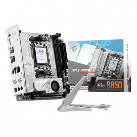 MSI B850I EDGE TI WIFI AMD B850 Socket AM5 mini ITX emaplaat