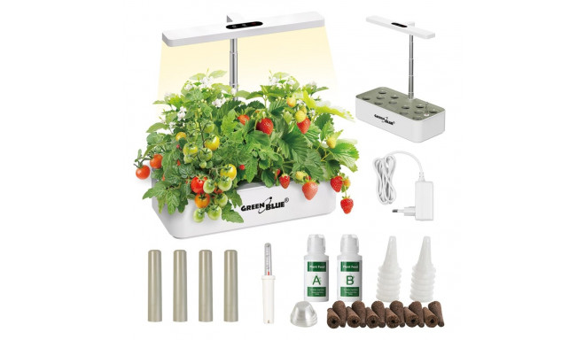 GreenBlue Intelligent Indoor Plant Growing System, SMART pot, 4L capacity, for 12 plants, full spect