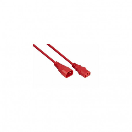 Kabelmeister SK1430-R020 power cable Red 2 m IEC C14 IEC C13