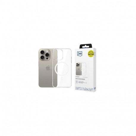 3MK Clear MagCase mobile phone case 17 cm (6.69") Cover Transparent