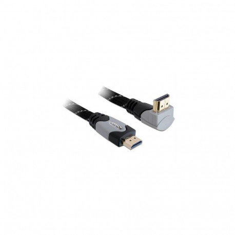 DeLOCK 5m High Speed HDMI 1.4 HDMI cable HDMI Type A (Standard) Black, Grey