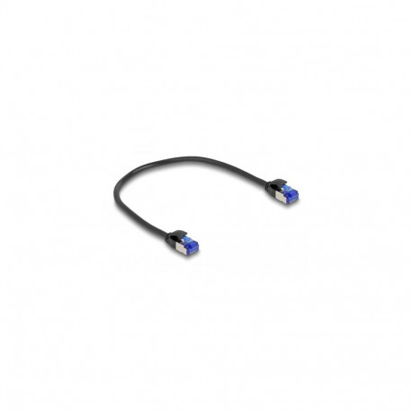 DeLOCK RJ45 Network Cable Cat.6A S/FTP Slim 0.25 m black