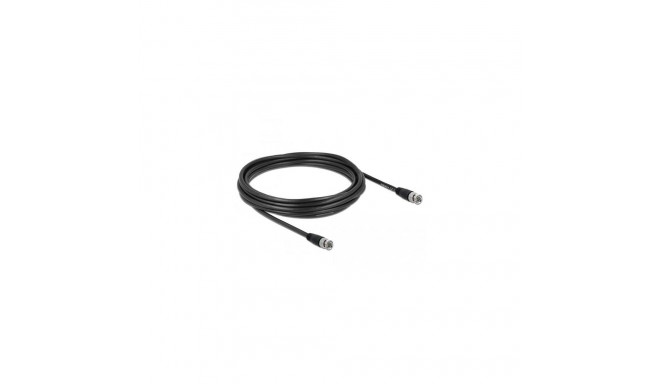 DeLOCK 80084 coaxial cable 5 m BNC Black