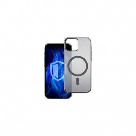 3MK Frosty mobile phone case 15.4 cm (6.06") Cover Black, Translucent