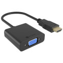 Adapter IcyBox HDMI A-Typ zu VGA