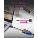 Adapter IcyBox HDMI A-Typ zu VGA