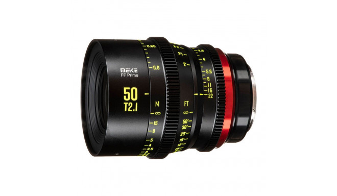 Meike MK 50mm T2.1 objektiiv PL Mount FF