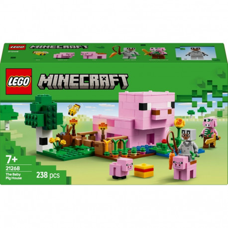 "LEGO 21268 Minecraft Das Babyschwein-Haus"