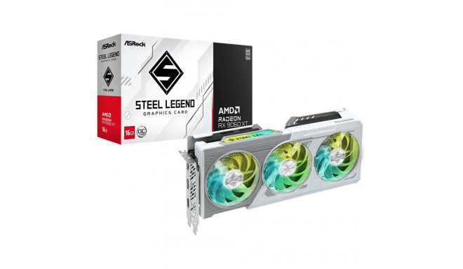 "RX 9060 XT 16GB ASRock Radeon Steel Legend OC GDDR6"