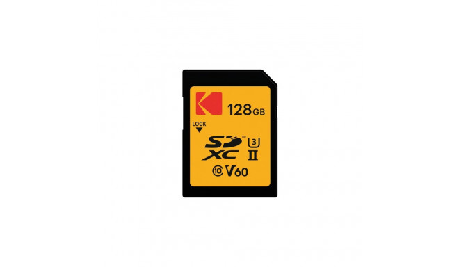 "CARD Kodak 128GB UHS-II U3 V60 Ultra Pro"