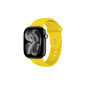 Crong Liquid - Pasek do Apple Watch 38/40/41/42 mm (żółty)