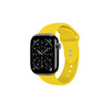 Crong Liquid - Pasek do Apple Watch 38/40/41/42 mm (żółty)