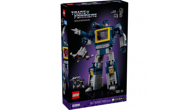 Icons 10358 Transformers: Soundwave