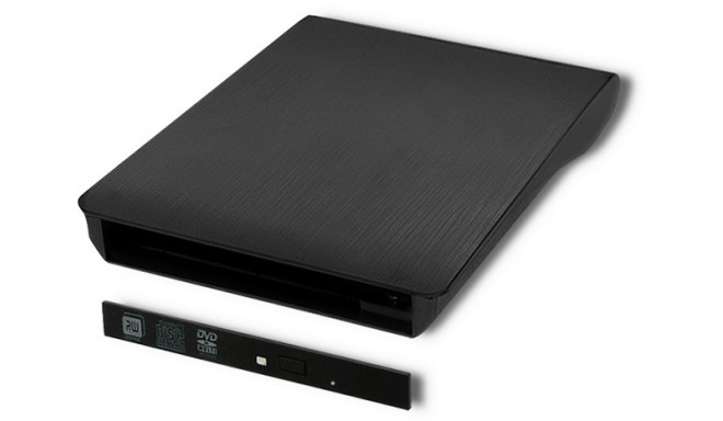 Qoltec optical drive case USB 3.0 9.5mm SATA