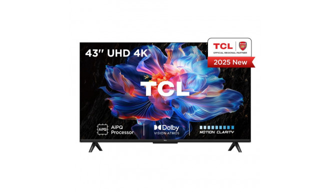 TV Set|TCL|43 "|4K Ultra HD|3840 x 2160 pixels|Flat|16:9|DLED|43V6C