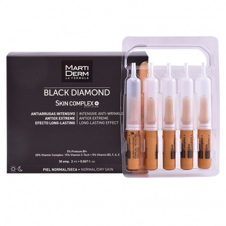 MARTIDERM BLACK DIAMOND skin complex advanced ampollas 30 x 2 ml