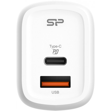 Silicon Power charger USB-C/USB QM25 30W, white (opened package)