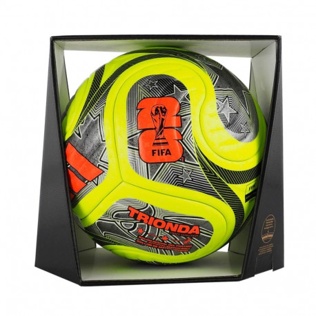 adidas jalgpall World Cup 26 Trionda Pro Winter JD8023 5, roheline-must-hõbedane