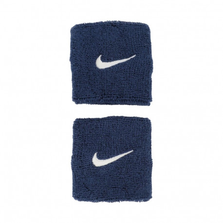 Frotki na rękę Nike Swoosh Wristbands 2 szt. granatowe N1012405463OS