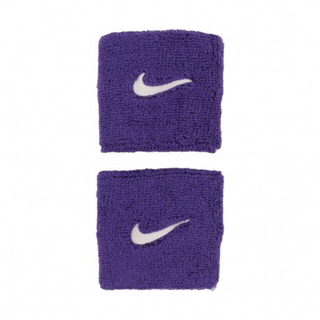 Frotki na rękę Nike Swoosh Wristbands 2 szt. fioletowe N1012405588OS