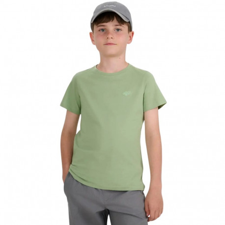 Koszulka dla chłopca 4F M2399 mięta 4FJWAW25TTSHM2399 47S 158cm