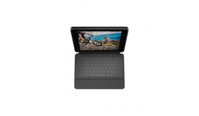 LOGITECH Rugged Folio Keyboard and folio case Apple Smart connector Nordic for Apple 10.2inch iPad (