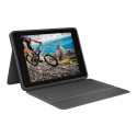 LOGITECH Rugged Folio klaviatuur ja ümbris Apple Smart connector Nordic Apple 10.2-tolline iPad (PAN