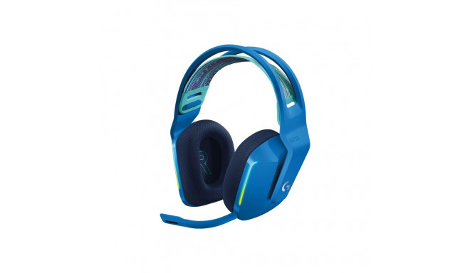 Logitech mänguripeakomplekt G733 LIGHTSPEED täissuuruses 2.4 GHz juhtmevaba RGB, sinine