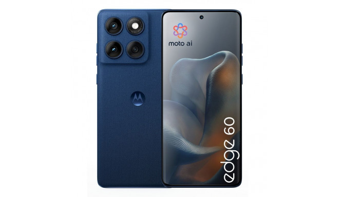 Mobile Phone - Motorola Edge 60 6.67", 12GB RAM, 256GB, 5G, 5200mAh, Blue