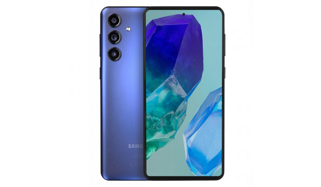 Mobile Phone - Samsung Galaxy M55 M556 5G, 8GB RAM, 256GB, 50MP Camera, Dark Blue