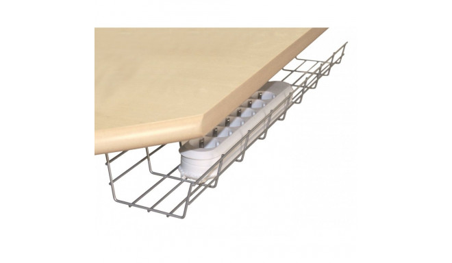 Kaablikanal/kaablirenn 850mm LSKN2 valge metallsõrestik ; K-100xL-150mm/ valge RAL9016