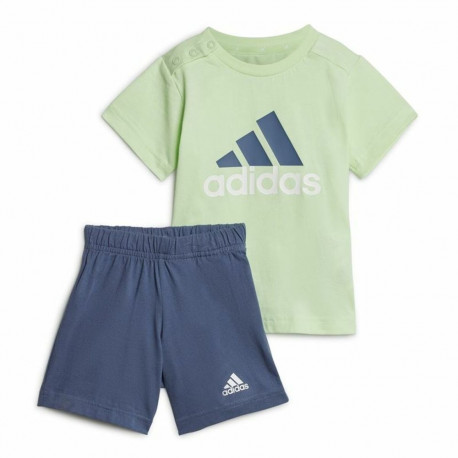 Spordikostüüm Beebidele Adidas Bl Cotton Set Infantil Sinine Heleroheline