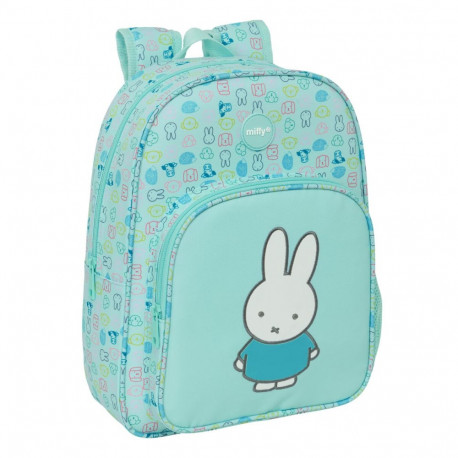 School Bag Miffy Friends Blue 26 x 34 x 11 cm