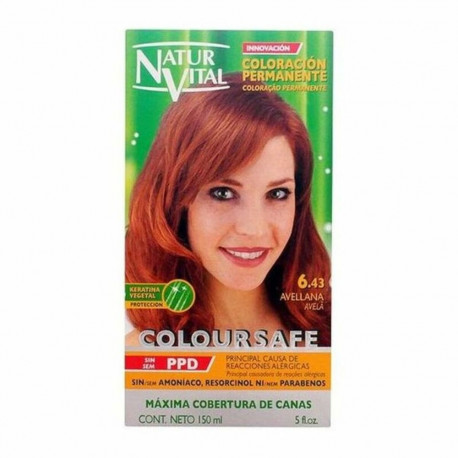 Ammoniaagivaba juuksevärv Naturaleza y Vida Coloursafe Nº 6.43-Avellana 150 ml